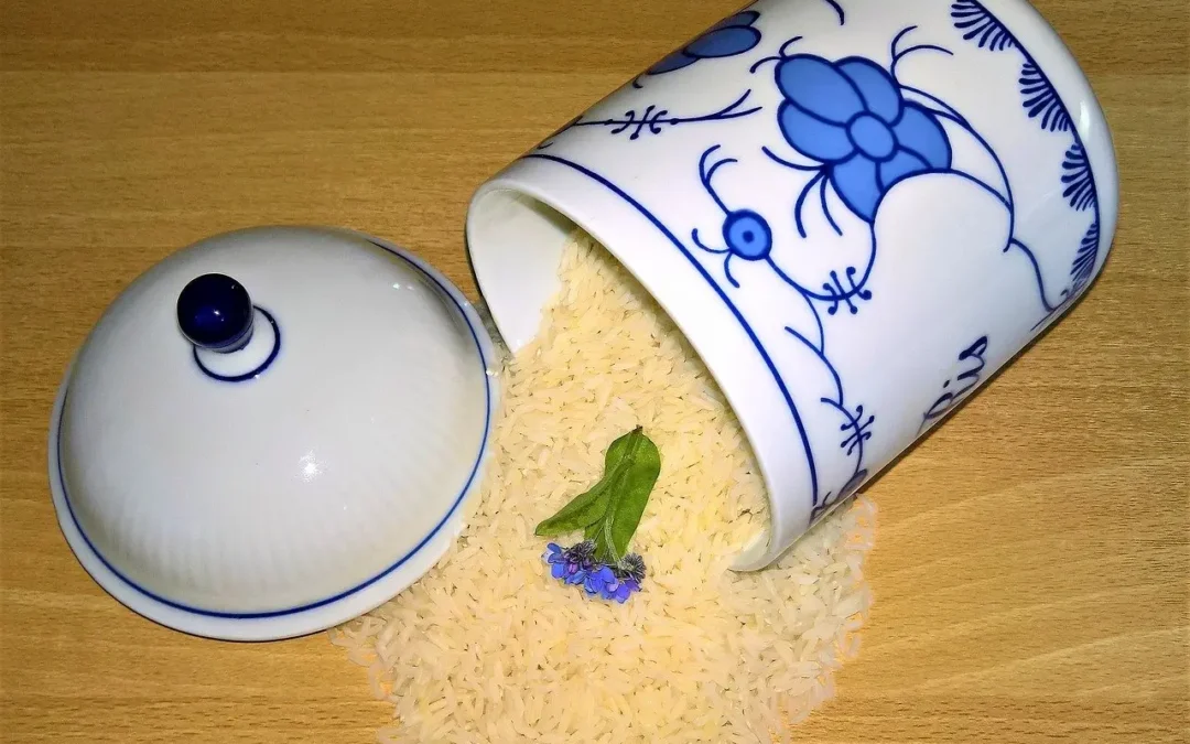 Thai Pineapple and Mint Rice Pudding